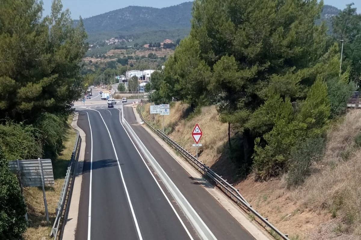 La via entre Terrassa i Viladecavalls, enllestida aquest any
