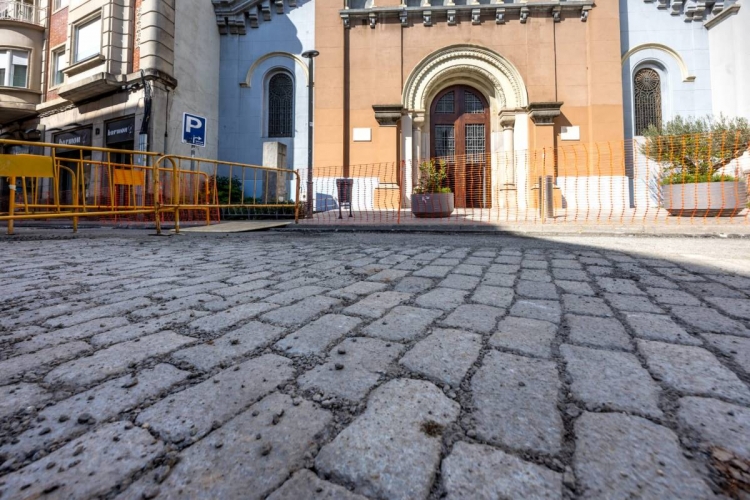 Les obres a la Via de Massagué destapen un tros oblidat del passat de Sabadell