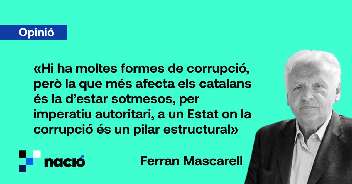 Montoro i la corrupció d'estat