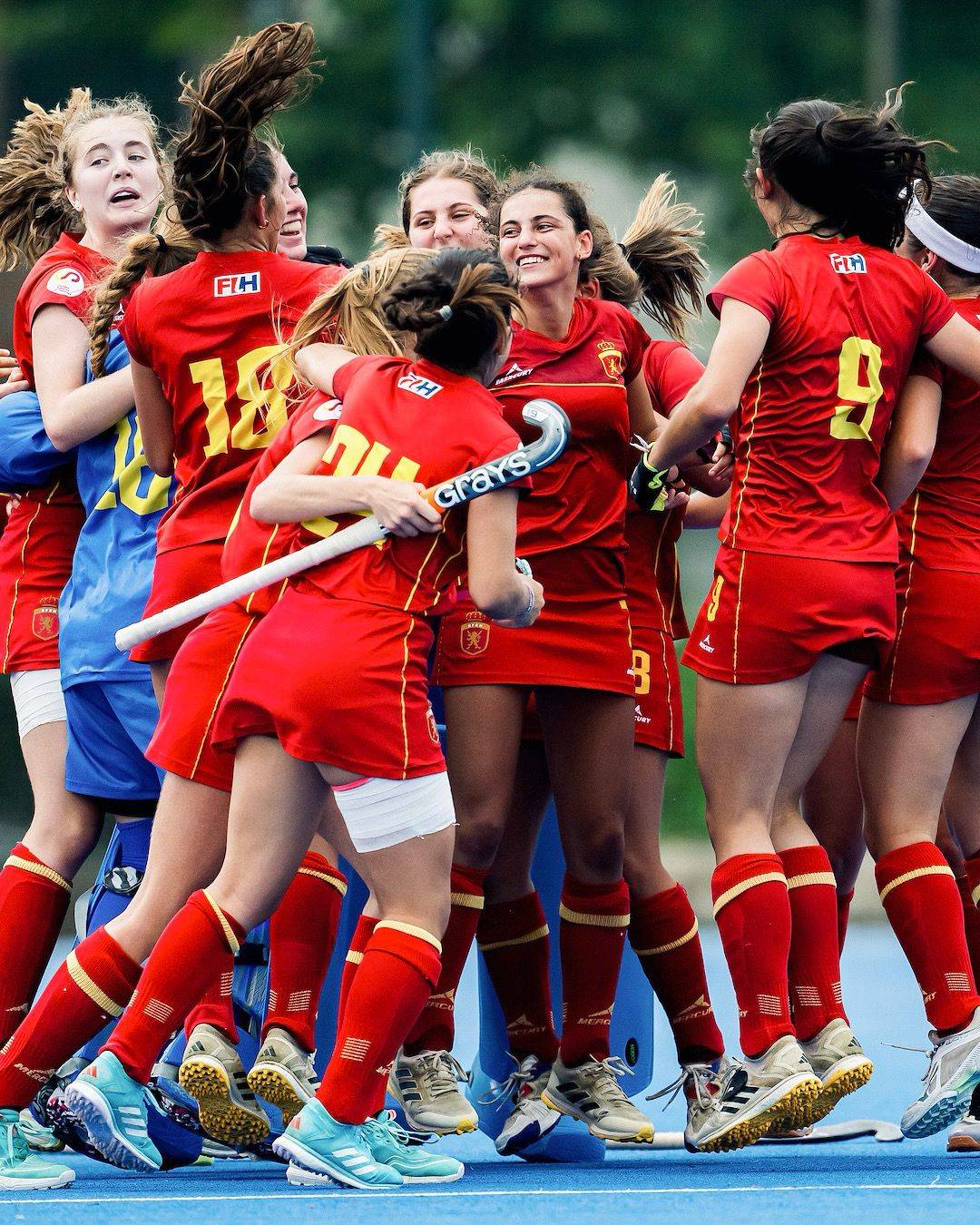 La selecció femenina sub-18 es penja el bronze a l'Eurohockey de Lilla