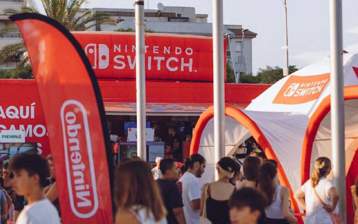 Nintendo torna a Cambrils amb la seva gira d'estiu per donar la benvinguda a la Switch 2