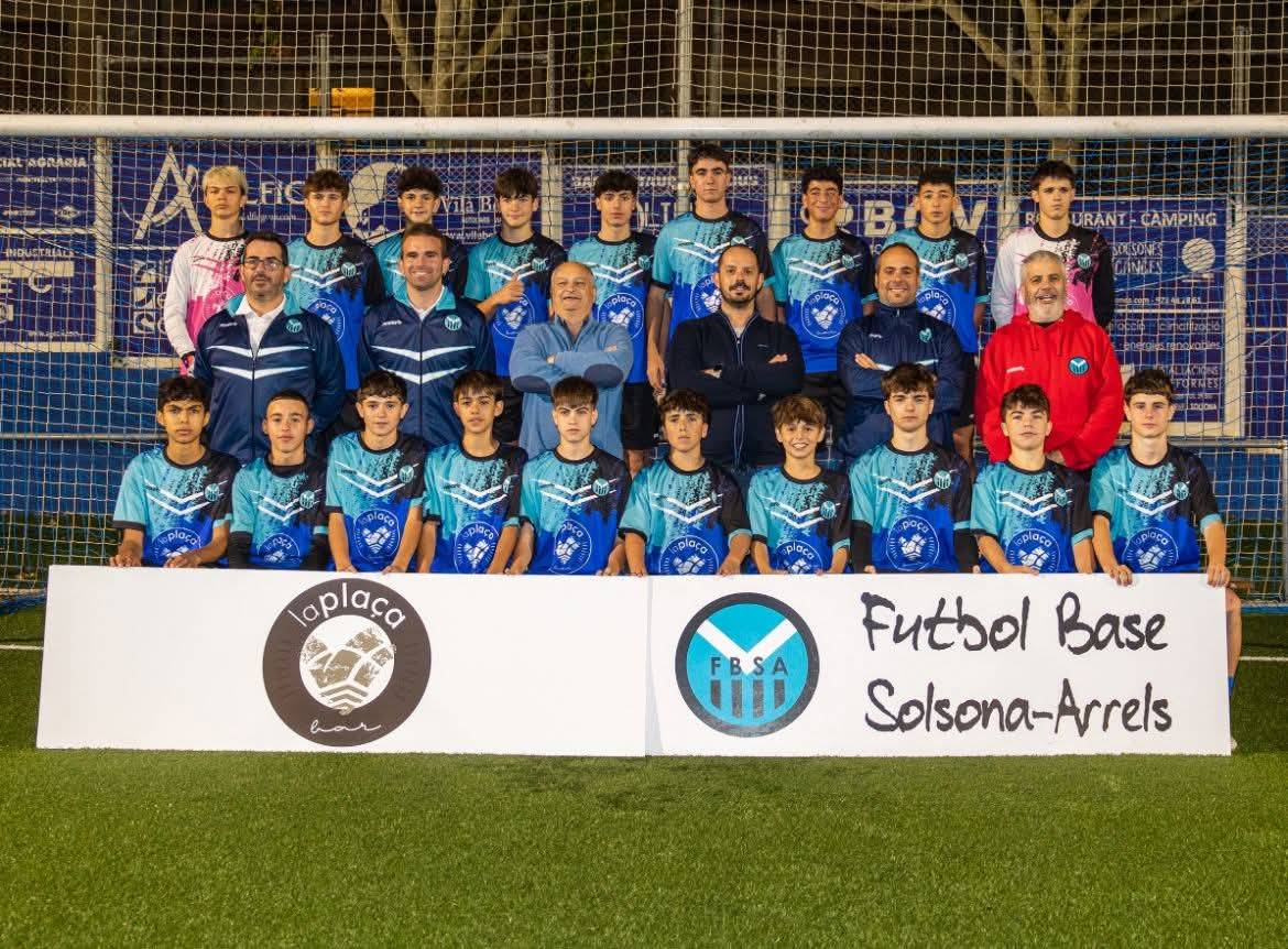 El Cadet A i l'Aleví S12 del CF Solsona ascendeixen de categoria 