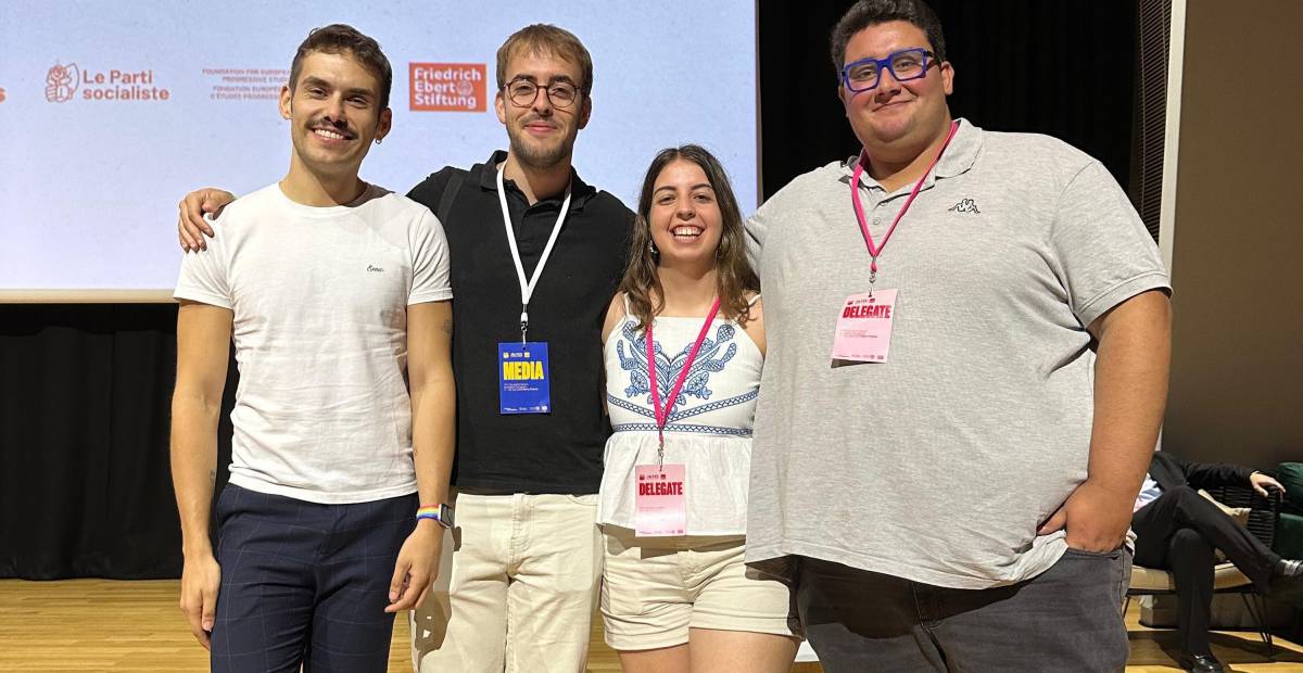 El terrassenc Samuel Martínez, nou representant de la Joventut Socialista Europea 
