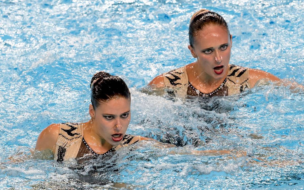 Txell Ferré queda en cinquè lloc al Mundial de duet tècnic