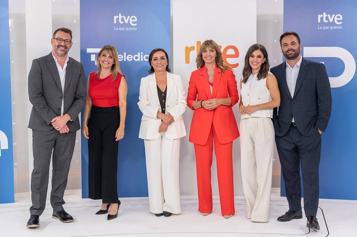 Els nous presentadors dels «Telediarios» d'RTVE de la pròxima temporada