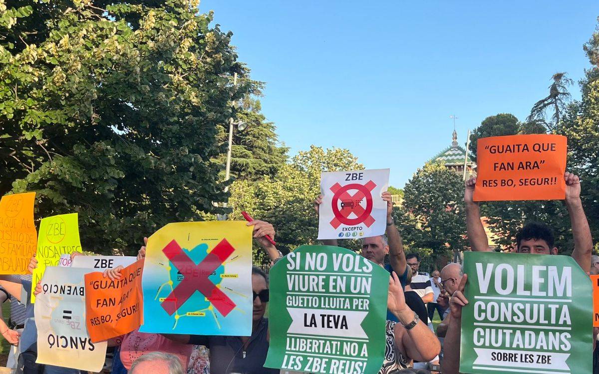 El Tomb de Reus presenta una demanda contra la Zona de Baixes Emissions