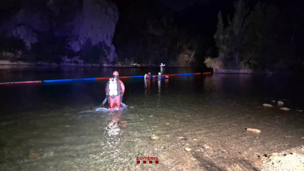 Troben mort un dels dos joves desapareguts al riu Segre a Camarasa