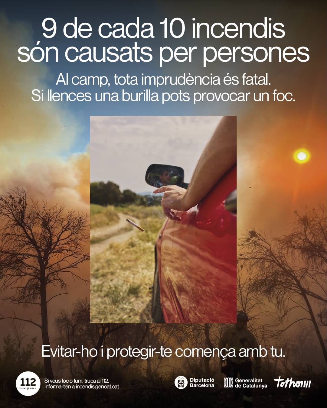 Imatge de la campanya contra incendis de la Generalitat de Catalunya - Govern de la Generalitat Imatge de la campanya contra incendis de la Generalitat de Catalunya