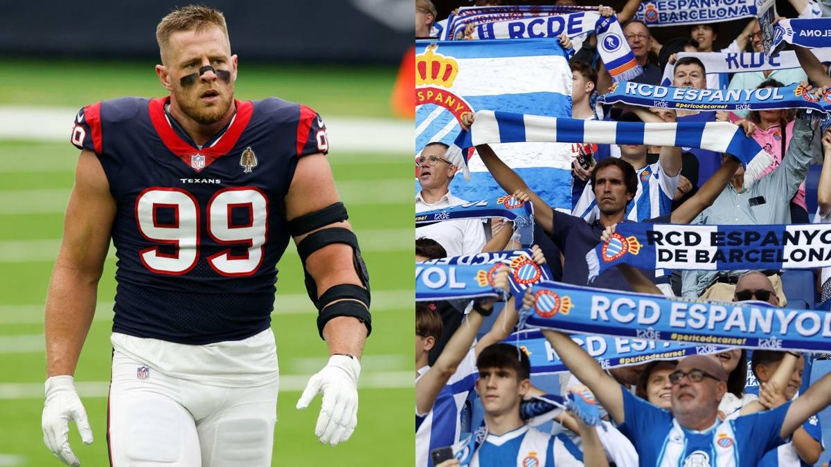 Qui és J.J. Watt, el nou copropietari de l'Espanyol, llegenda de l'NFL i que ja està aprenent català?