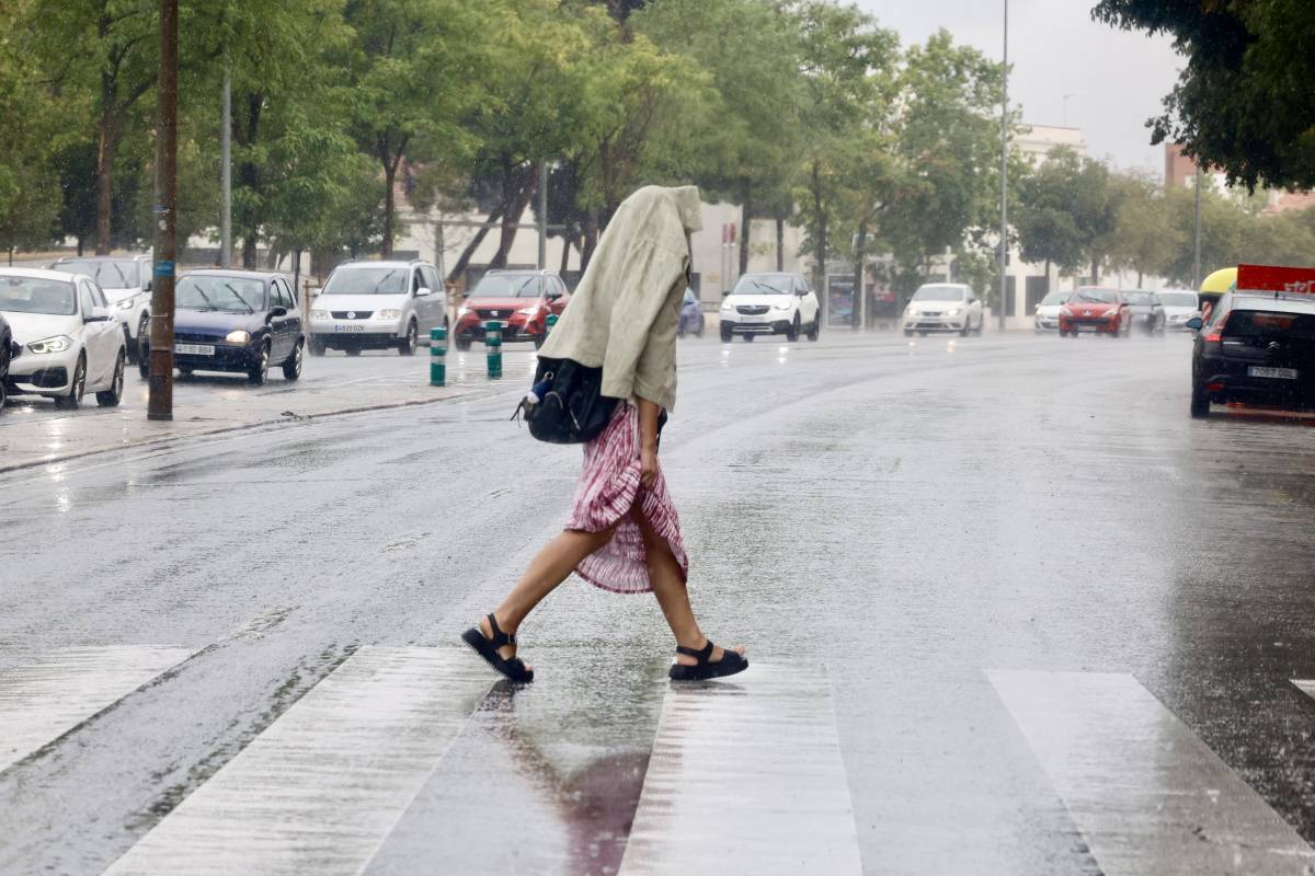 Fort episodi de pluges a Sabadell
