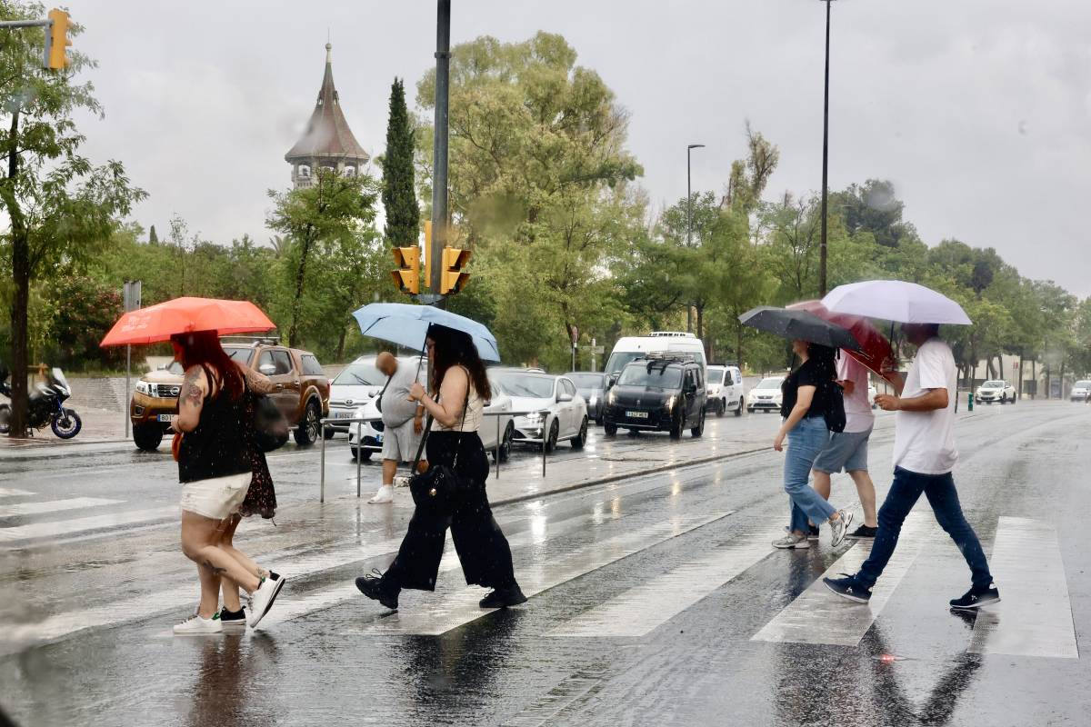 Pluja a Sabadell - JUANMA PELÁEZ Pluja a Sabadell