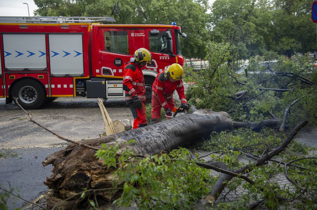FOTOS | La tempesta a Terrassa