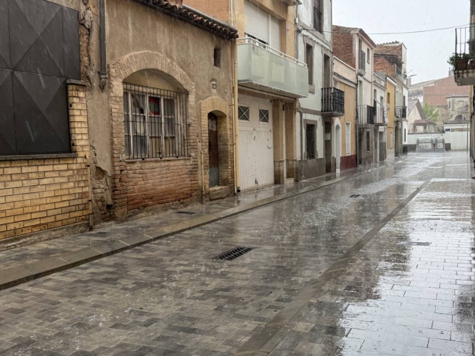 El temporal cau amb força a Catalunya: tempestes i pedregades a bona part del país