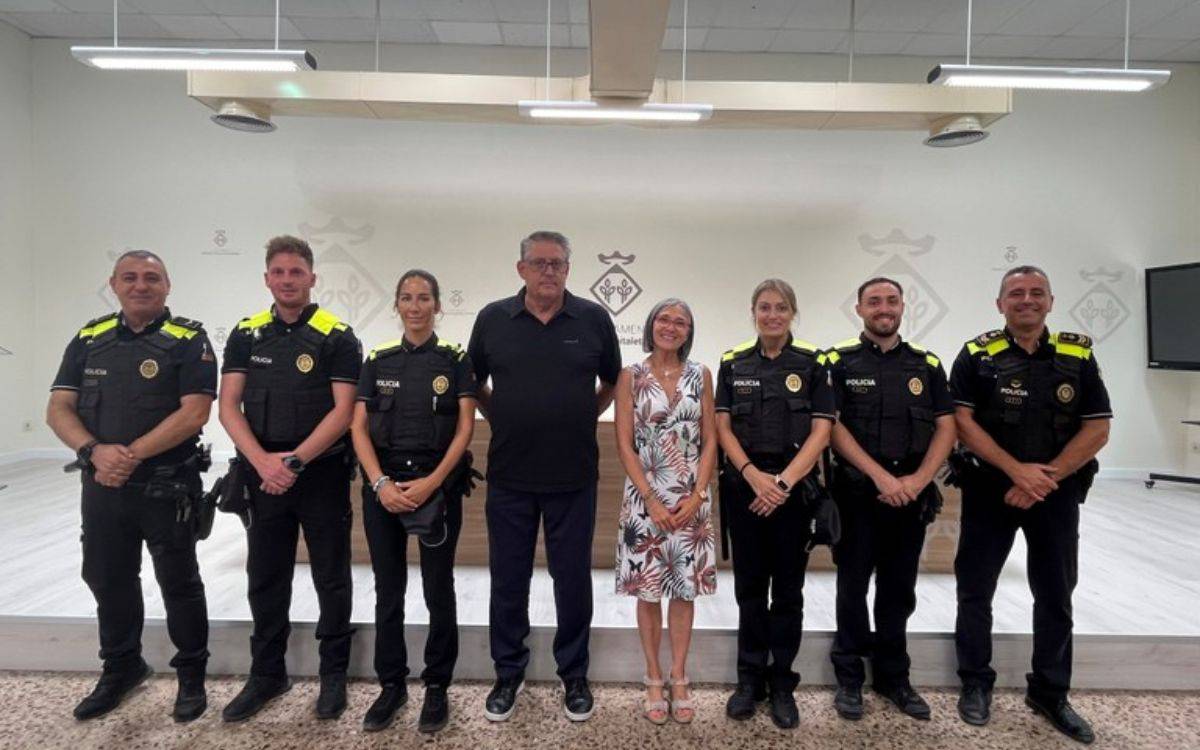 Quatre nous agents s'incorporen a la Policia Local de Vandellòs i l'Hospitalet de l'Infant per cobrir la temporada d'estiu