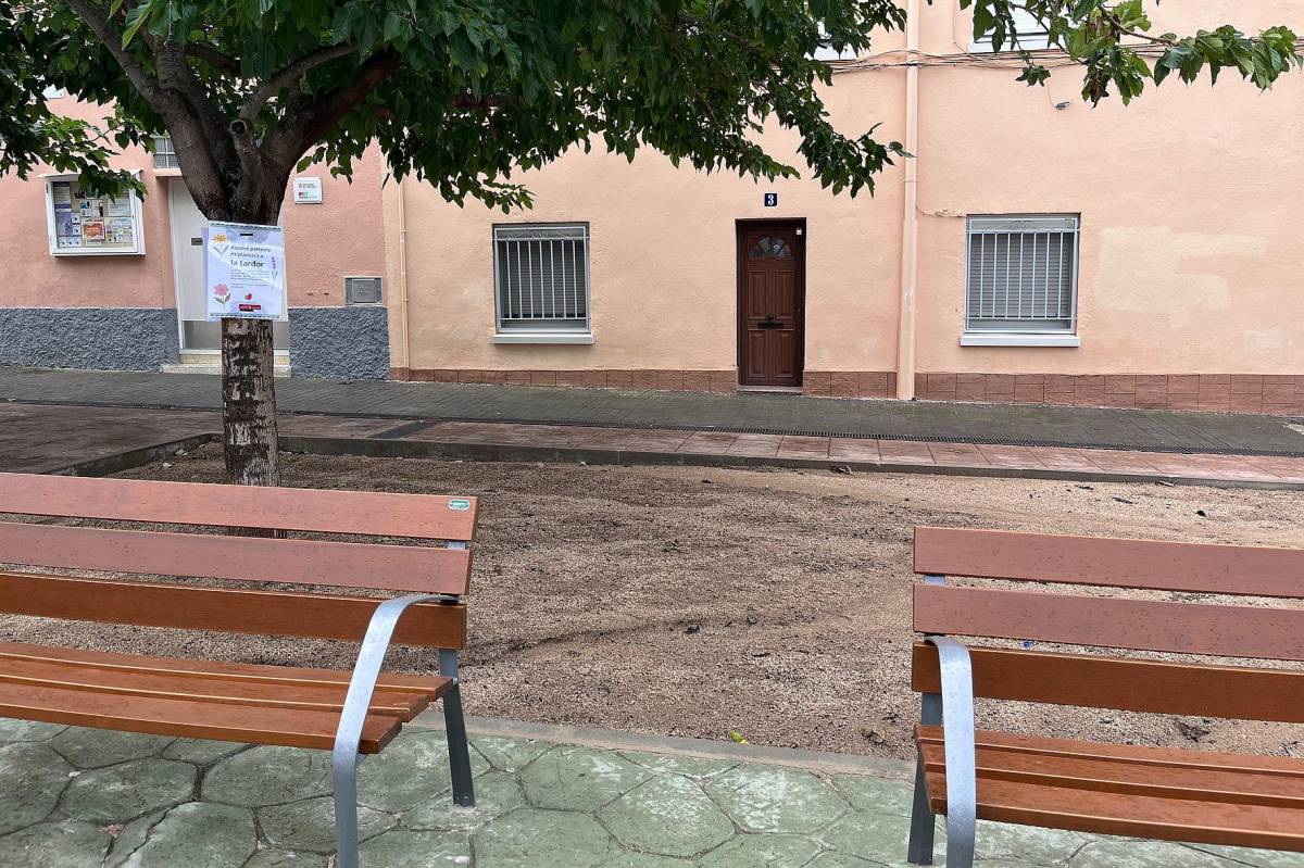 Finalitzen les obres de millora a la plaça de la Immaculada 