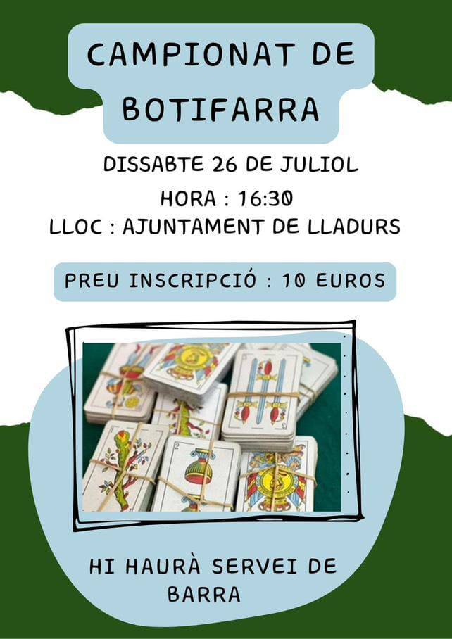 Cartell de la botifarra - Cartell de la botifarra