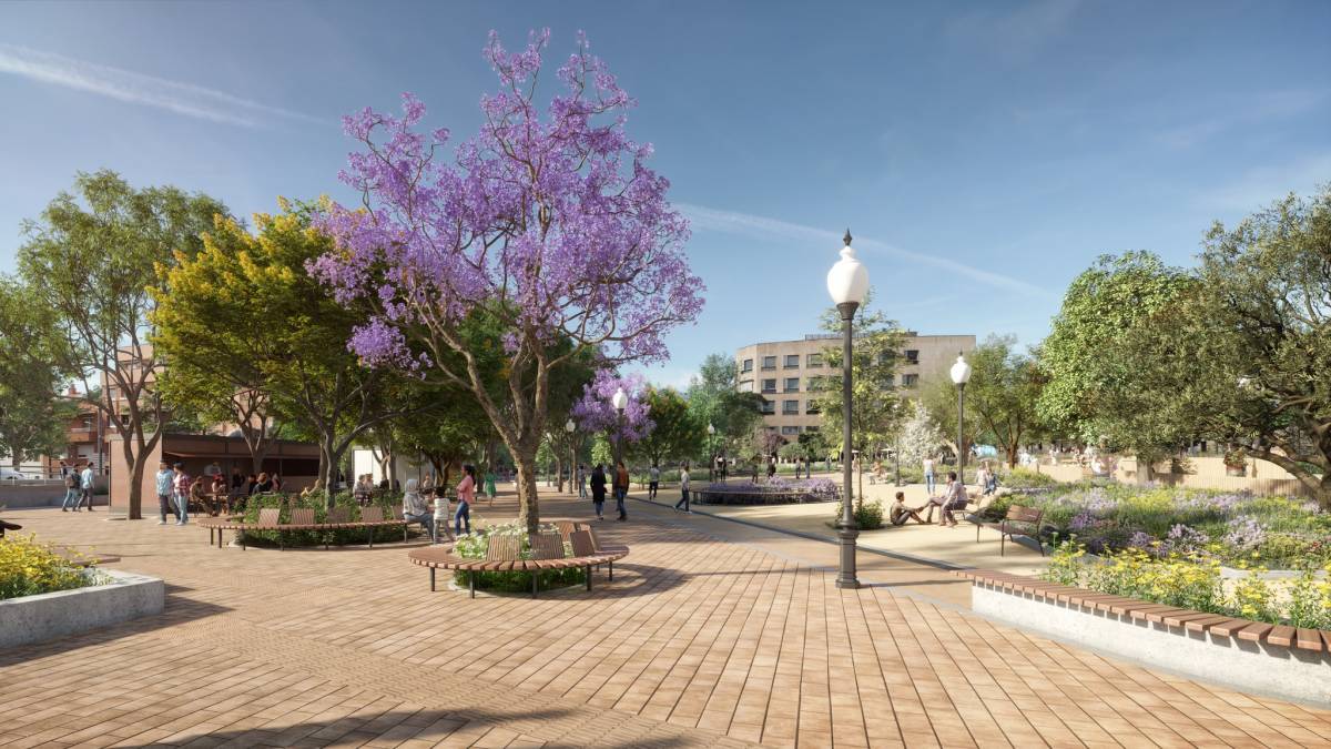 Remodelaran la plaça de Pearson, a Rubí