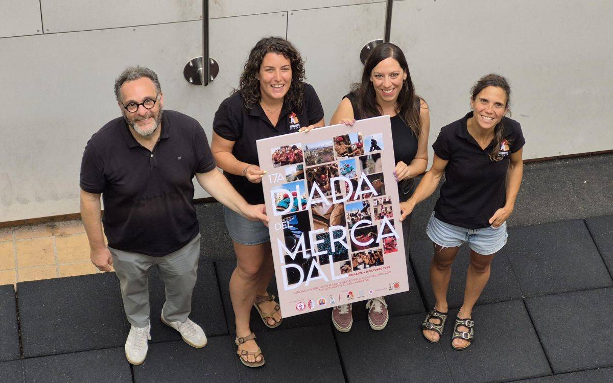 La Diada Castellera del Mercadal presenta el cartell per a l'edició 2025