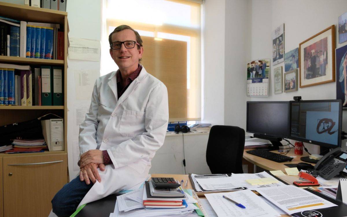 Imatge d`arxiu del doctor i investigador Jordi Salas. - URV Imatge d`arxiu del doctor i investigador Jordi Salas.