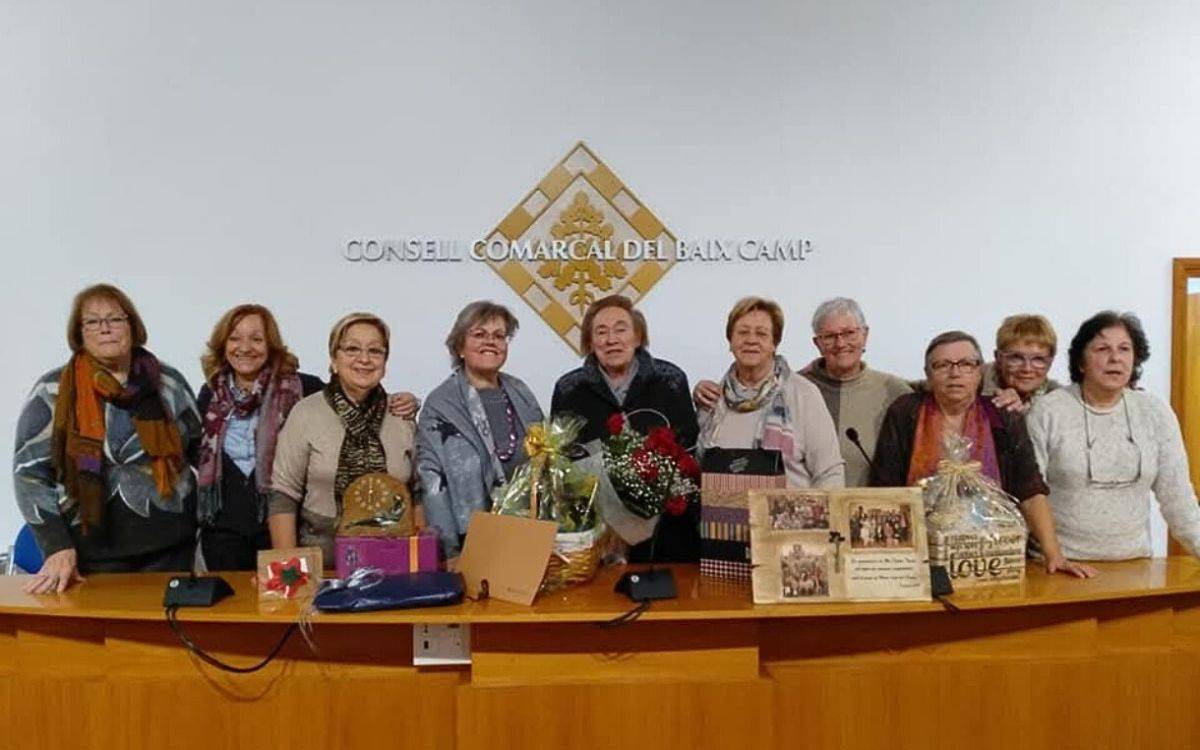 Dol al Baix Camp per la mort de Dolors Tonda, referent en el moviment associatiu femení