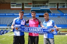 Primera presentació de jugadors al CE Sabadell