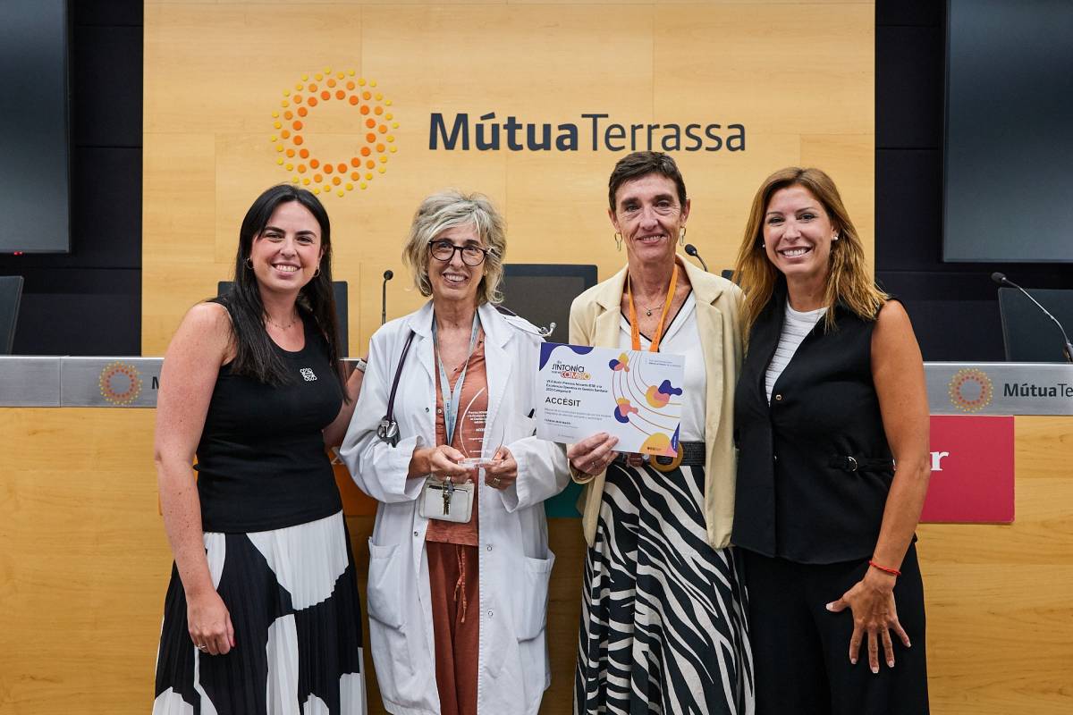 Un projecte de MútuaTerrassa rep un premi d'excel·lència en gestió sanitària