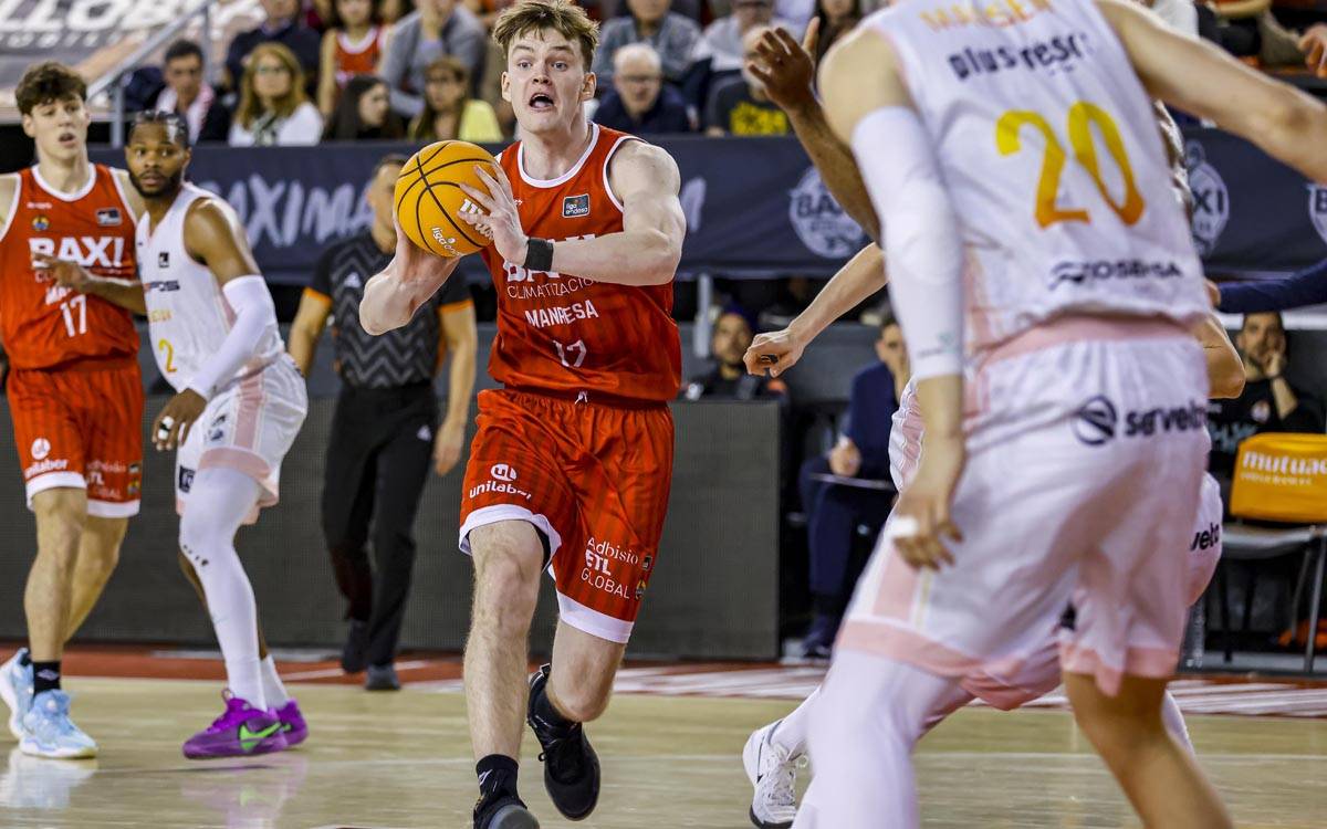 Marcis Steinbergs continuarà dos anys més al Baxi Manresa