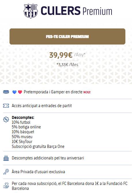 Culers Premium