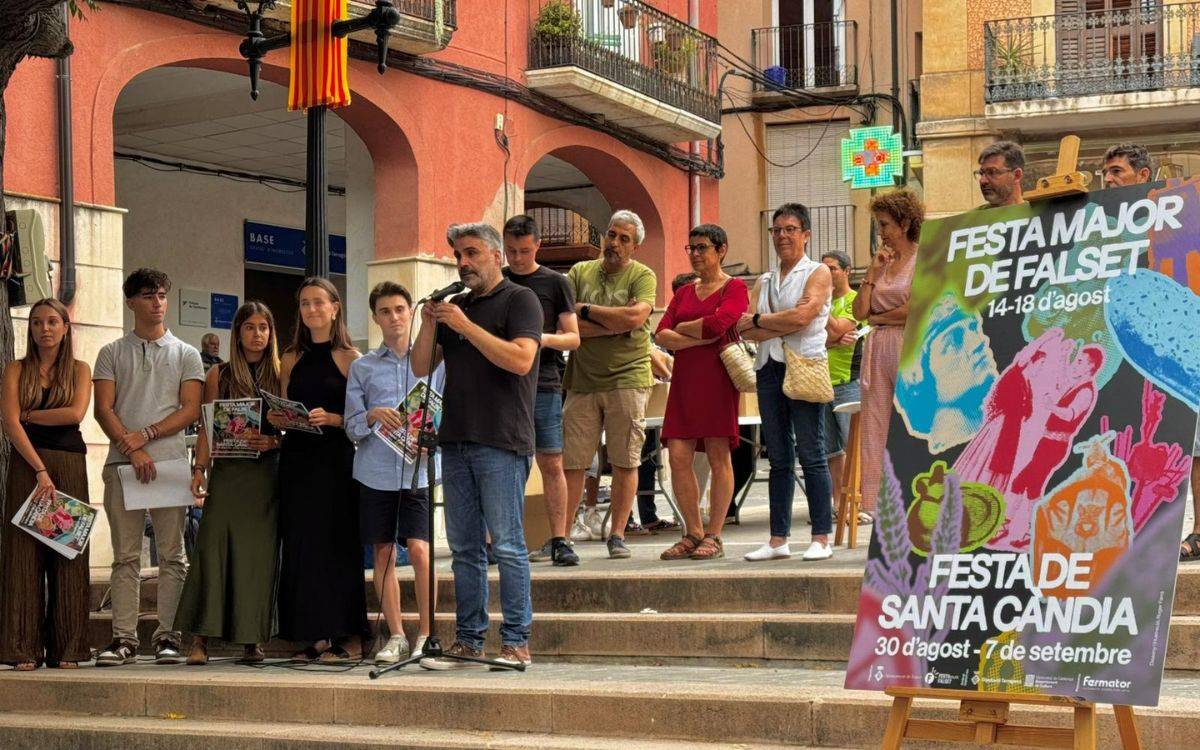 El consistori i les entitats locals organitzen conjuntament la festa. - Ajuntament de Falset