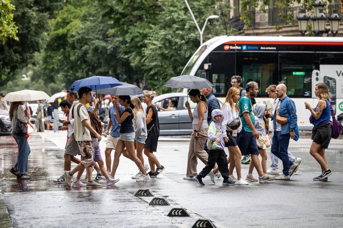 El Meteocat activa l'alerta per pluges durant tres dies: deu comarques afectades