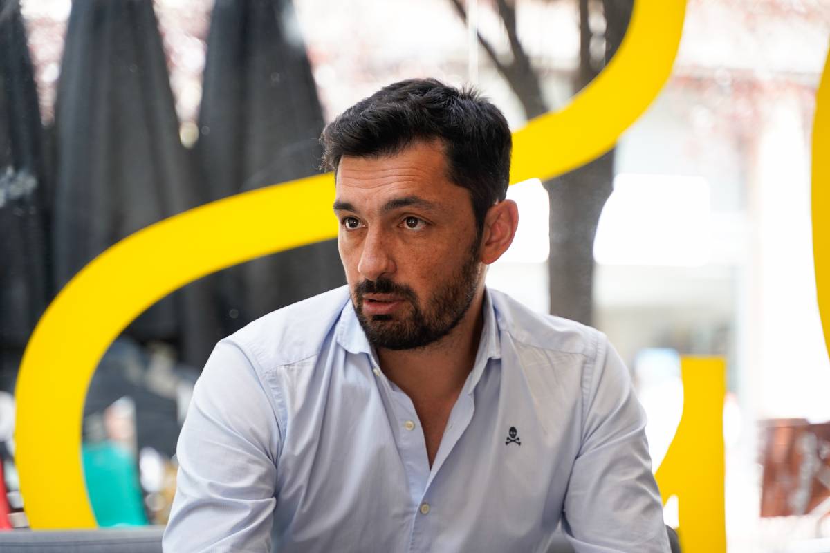 El director esportiu, durant l`entrevista al Diari - David Chao El director esportiu, durant l`entrevista al Diari