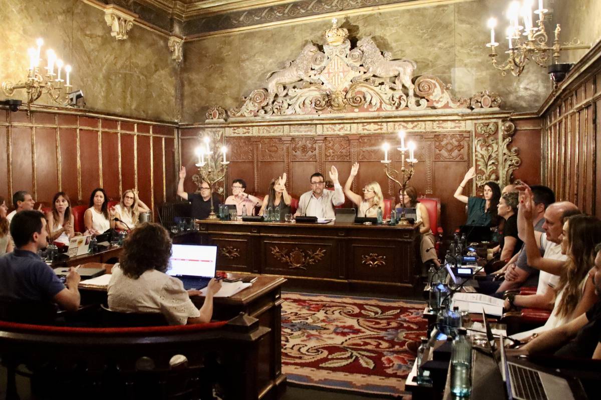 El govern de Vic, amb el suport del PSC, aprova la cessió del solar del Mercat Municipal a Salut pel nou CAP. - L.Busquets/ACN El govern de Vic, amb el suport del PSC, aprova la cessió del solar del Mercat Municipal a Salut pel nou CAP.