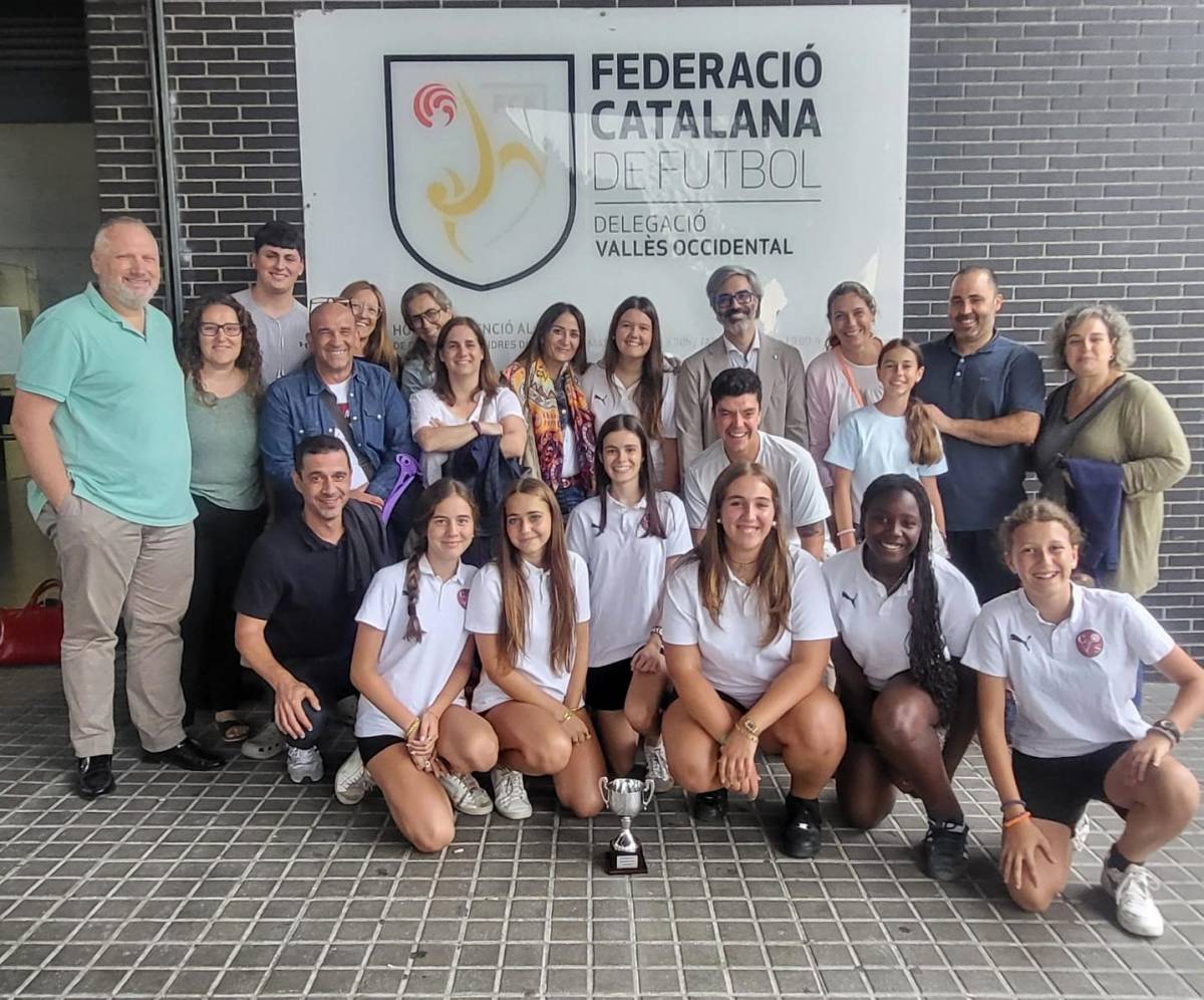 El Cercle Sabadellès 1856, campió del Torneig Femení Cadet F-7 de la Federació Catalana de Futbol