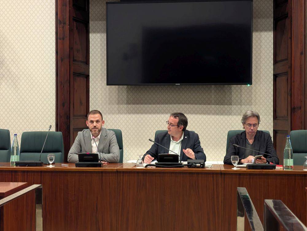 Compareixença al Parlament - Cedida Compareixença al Parlament