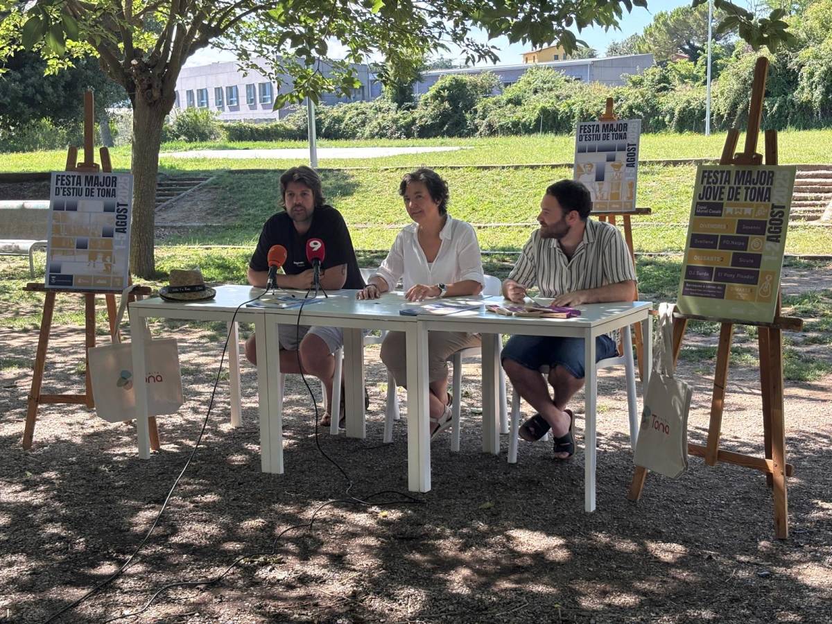 Tona es prepara per a la Festa Major d'Estiu
