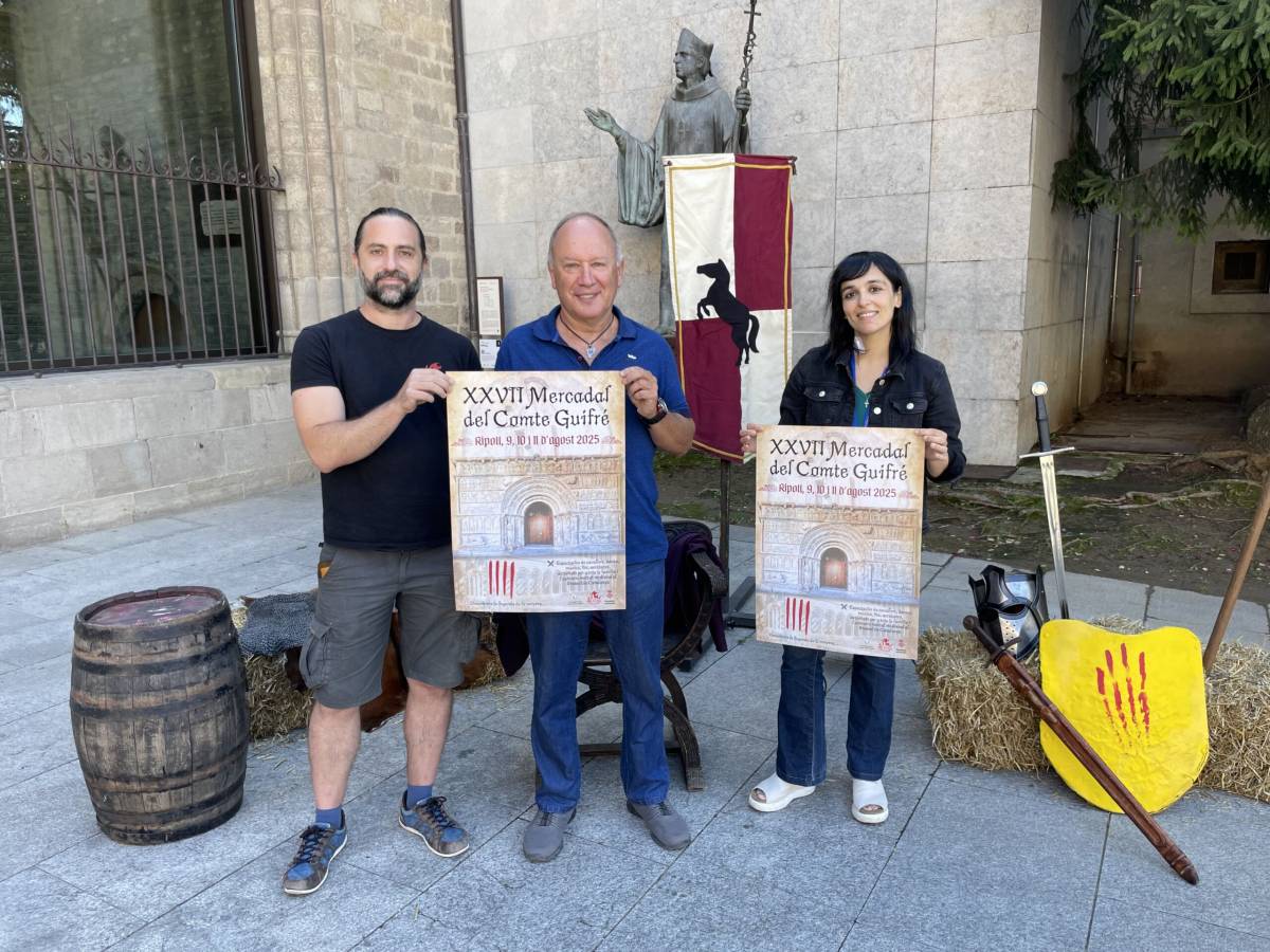 Ripoll retorna a l’època medieval amb la 27a edició del Mercadal del Comte Guifré