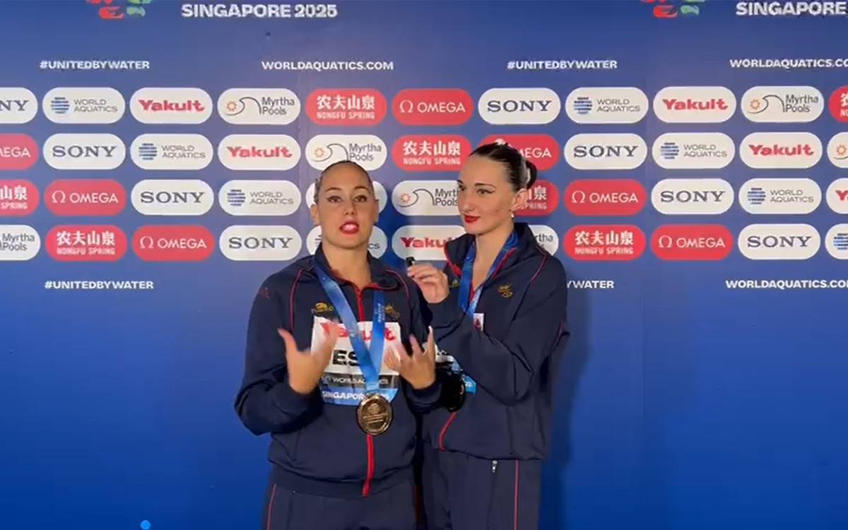 Txell Ferré considera que la bona química va ser clau en l'èxit als campionats del món de Singapur