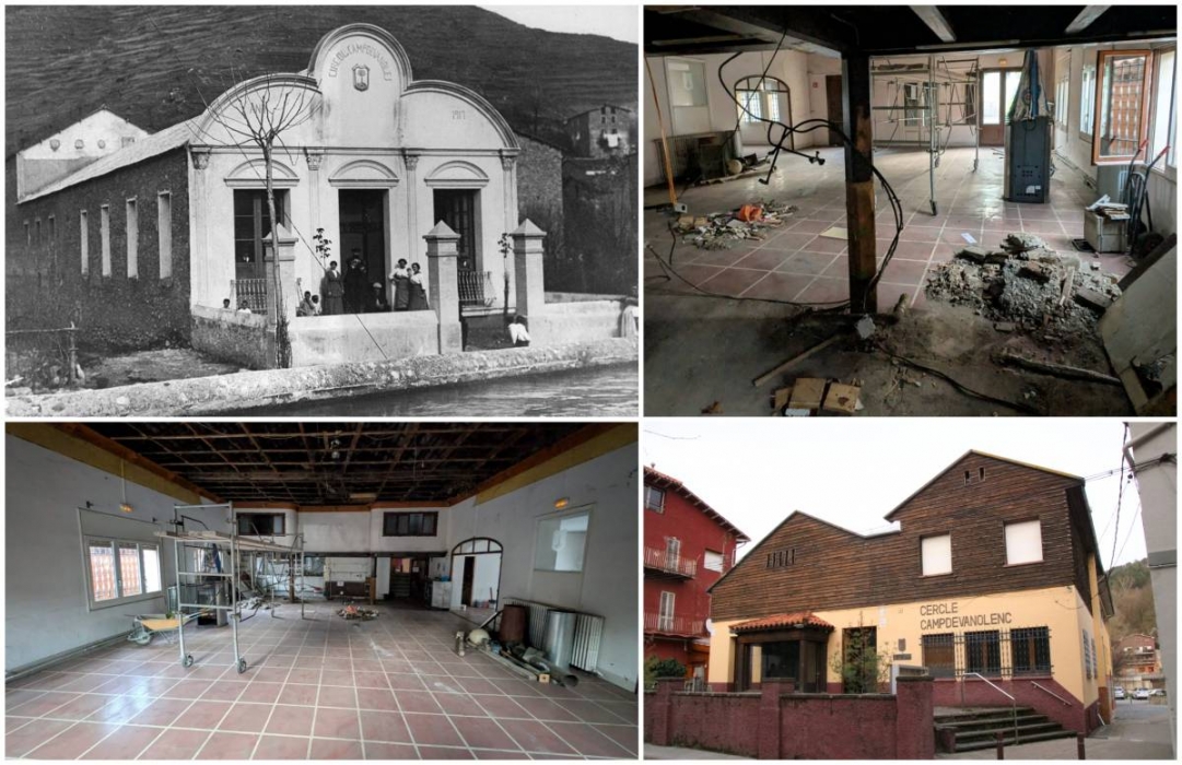 L'edifici centenari de l'ateneu de Campdevànol comença les obres de reforma