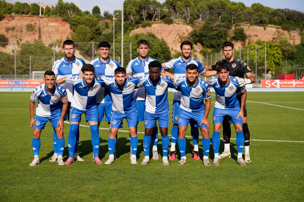 El primer onze inicial del CE Sabadell 25-26 - David Chao El primer onze inicial del CE Sabadell 25-26