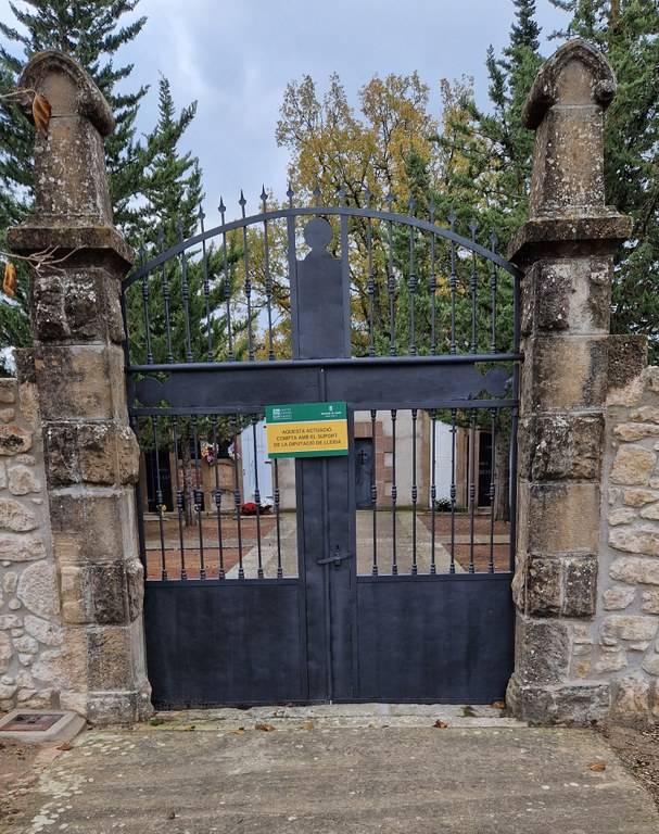 Pinell de Solsonès dotarà de columbaris el cementiri de Sant Climenç