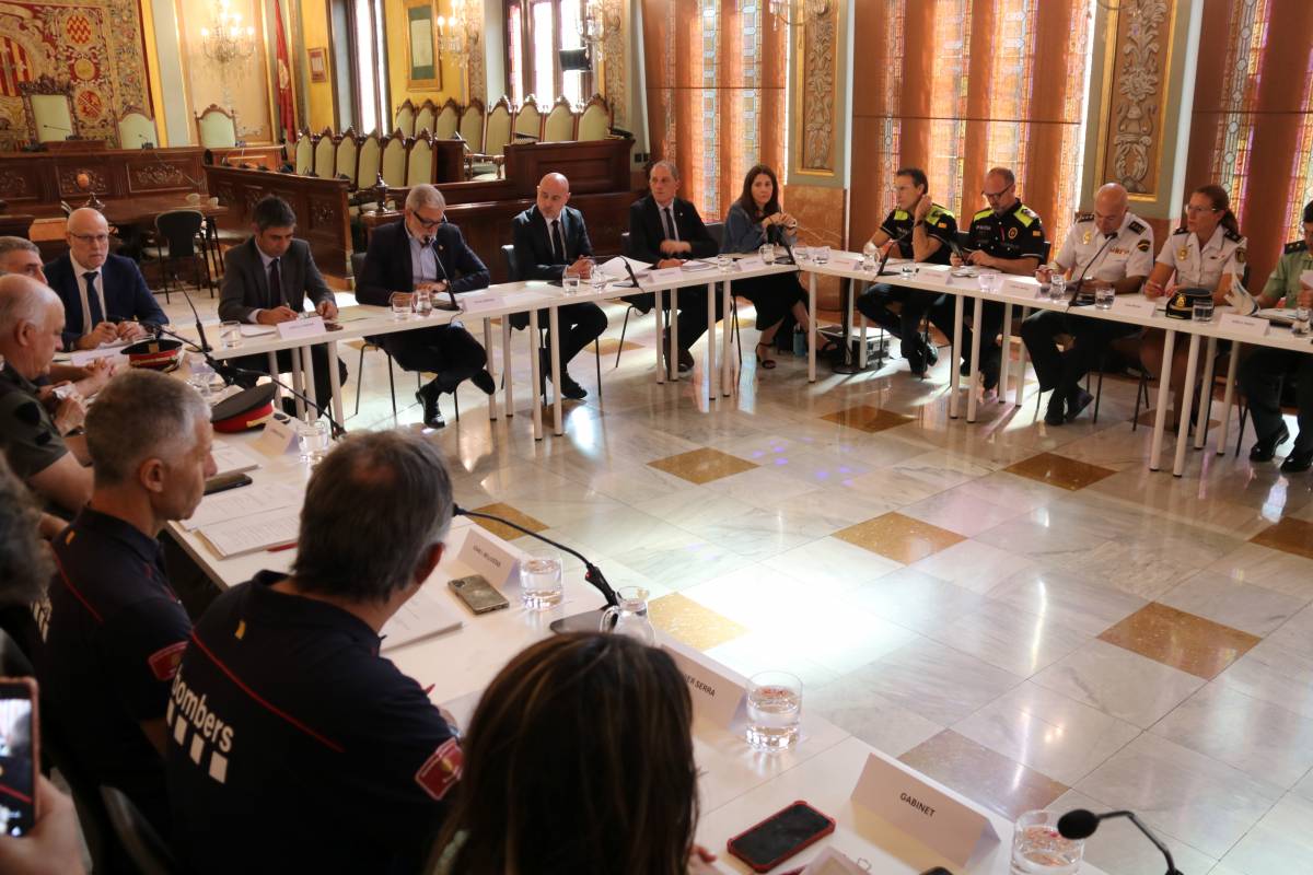 Fèlix Larrosa assegura que «Lleida és una ciutat segura» mentre els delictes cauen un 2,2%