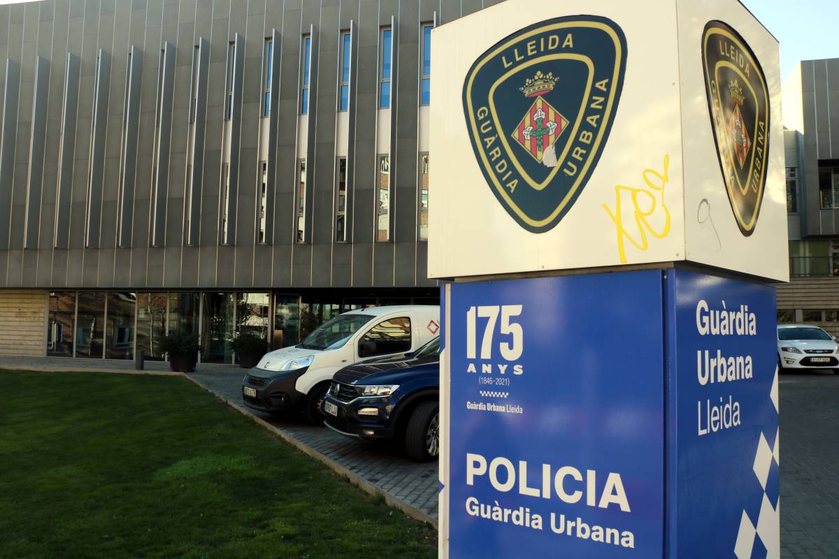 Detenen un home a Lleida per intentar atacar agents amb un ganivet