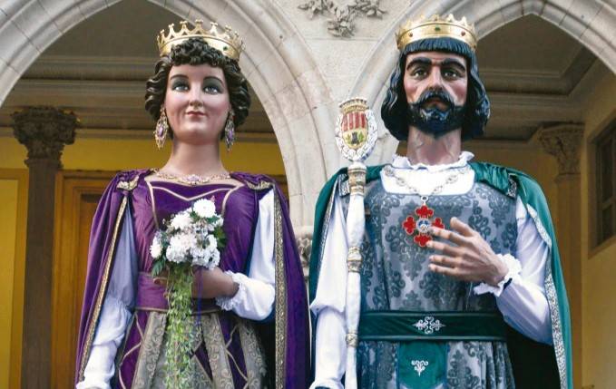 Els Gegants Nous de Terrassa, protagonistes a Les Santes de Mataró: "Tenim enveja sana"