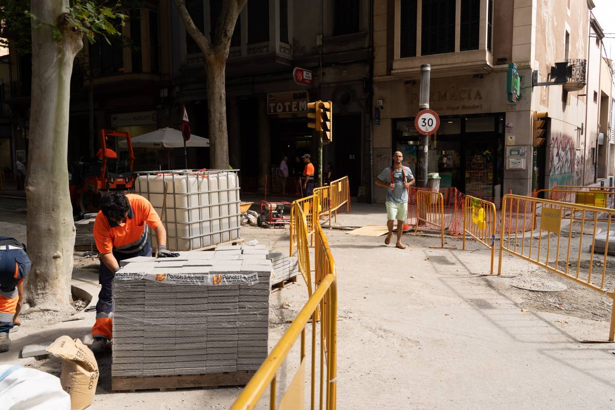 Així estan les obres de la Via Massagué - David Chao Així estan les obres de la Via Massagué