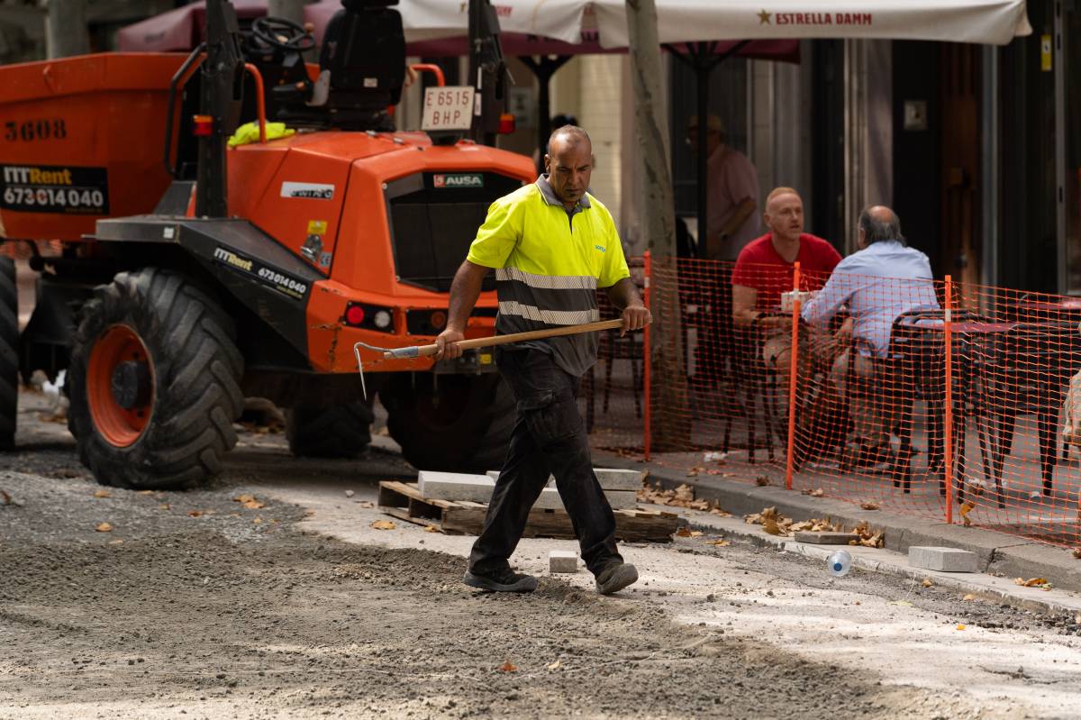 Així estan les obres de la Via Massagué - David Chao Així estan les obres de la Via Massagué