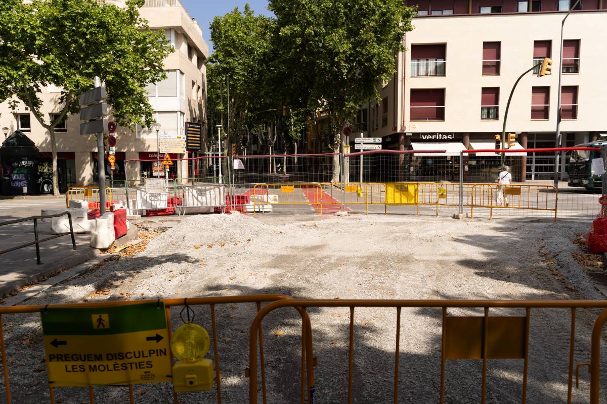 Així estan les obres de la Via Massagué - David Chao Així estan les obres de la Via Massagué