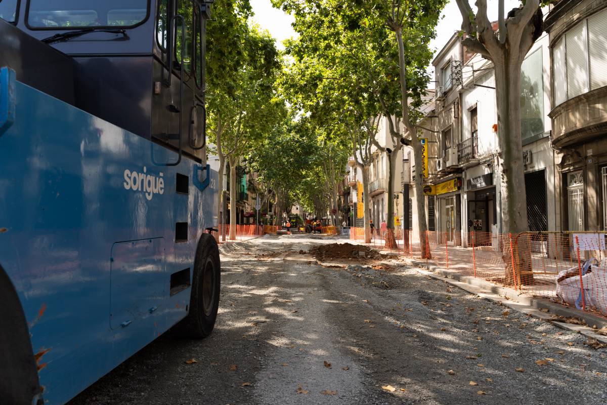 Així estan les obres de la Via Massagué - David Chao Així estan les obres de la Via Massagué