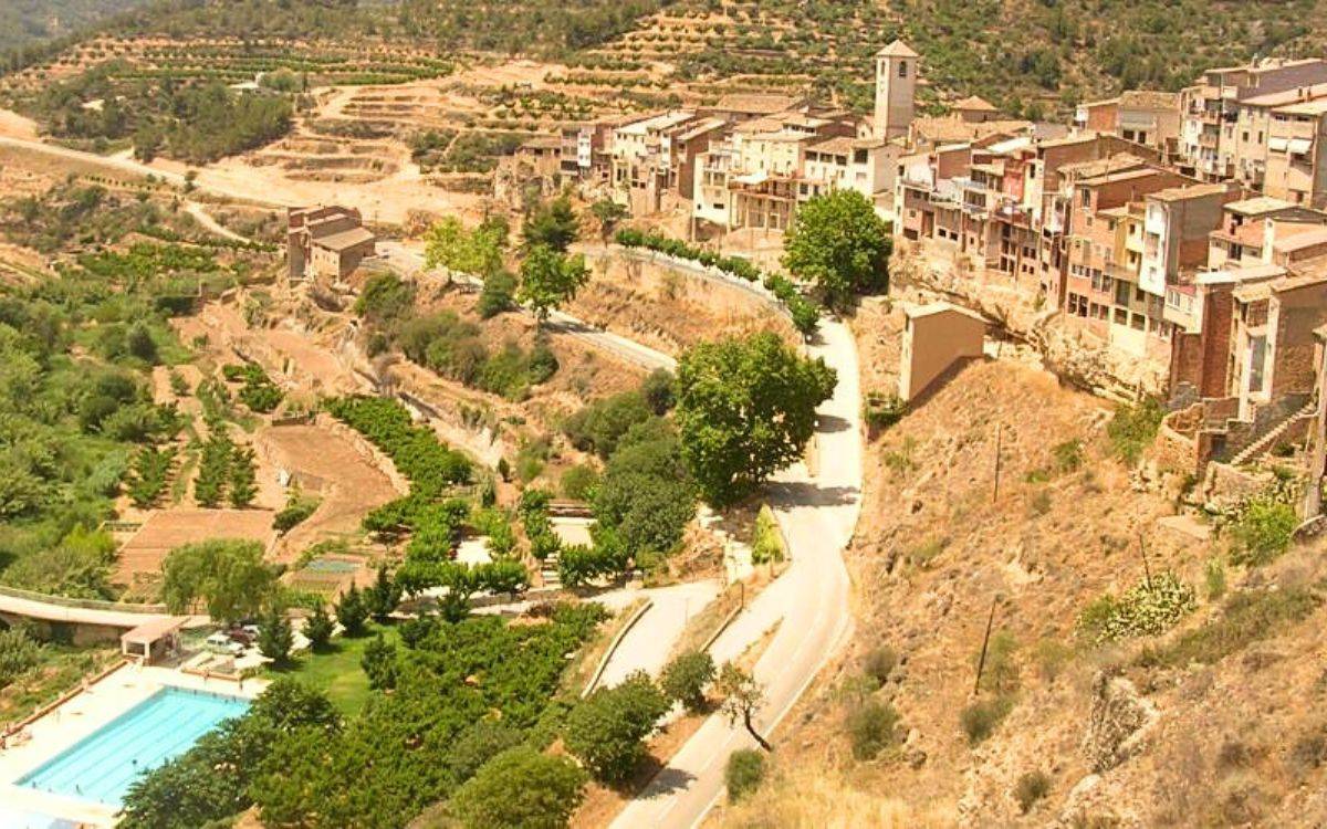 El municipi s'estén arrenglerat a la serra de Montsant. - Ajuntament de la Bisbal
