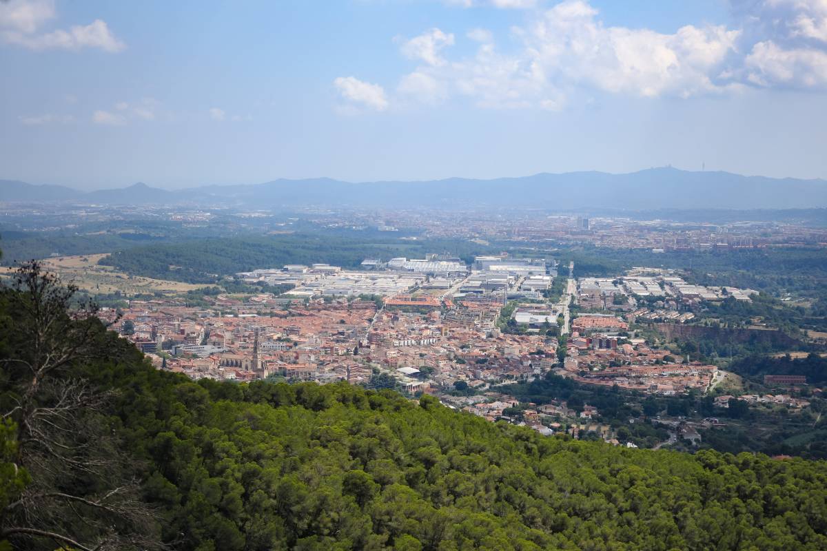 Vista aèria de la comarca del Vallès Occidental - Victor Castillo Vista aèria de la comarca del Vallès Occidental