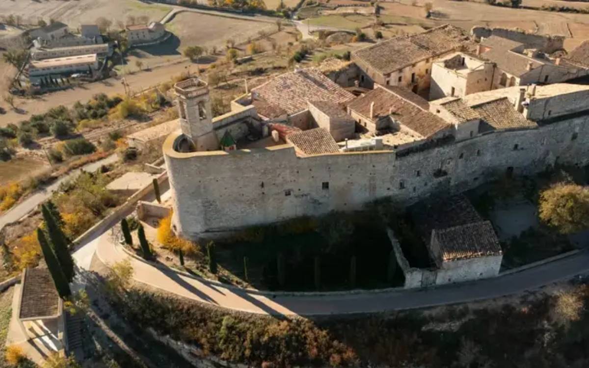 Imatge aèria de Montfalcó Murallat - NationalGeographic